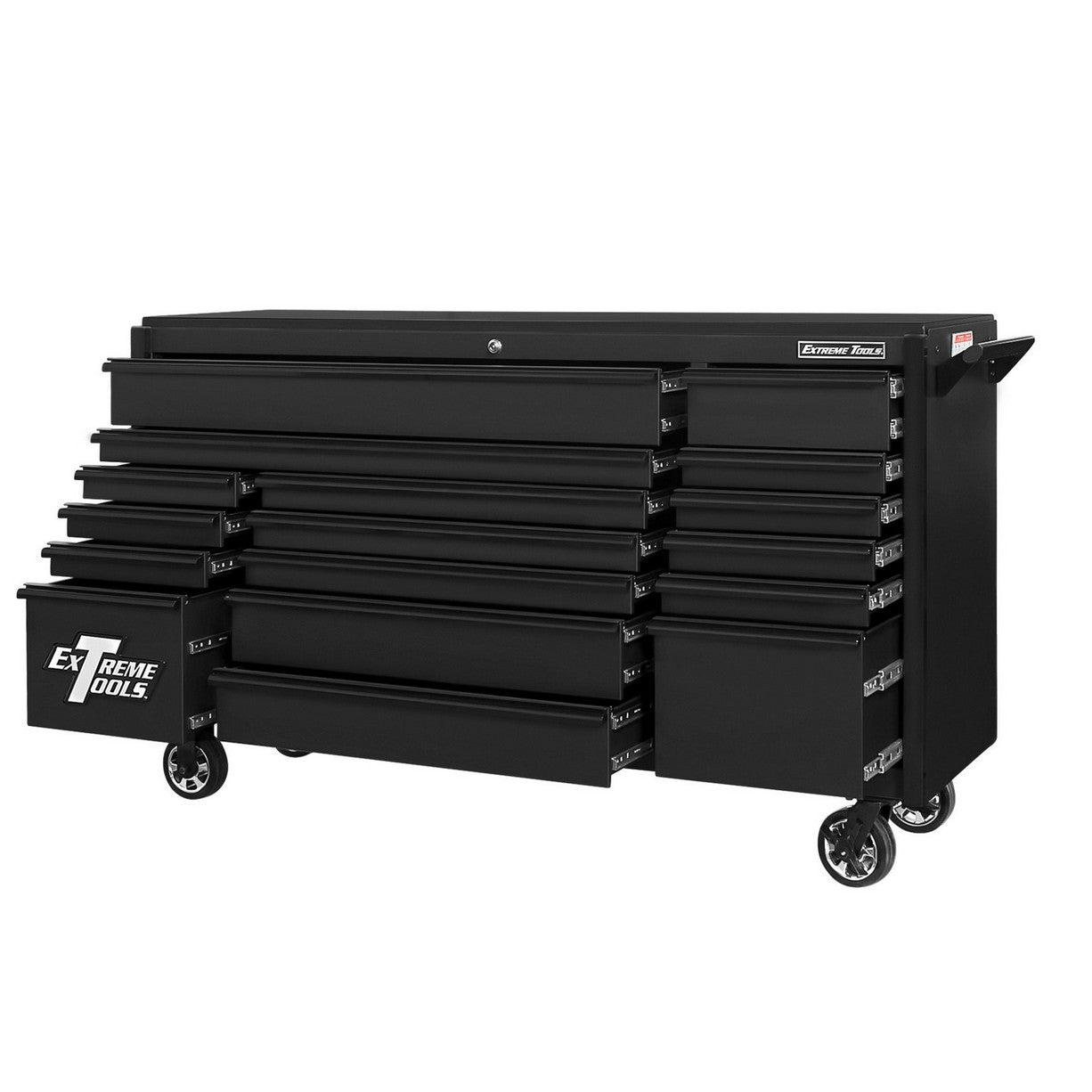 Extreme Tools DX Series 72” 17 Drawer Roller Cabinet