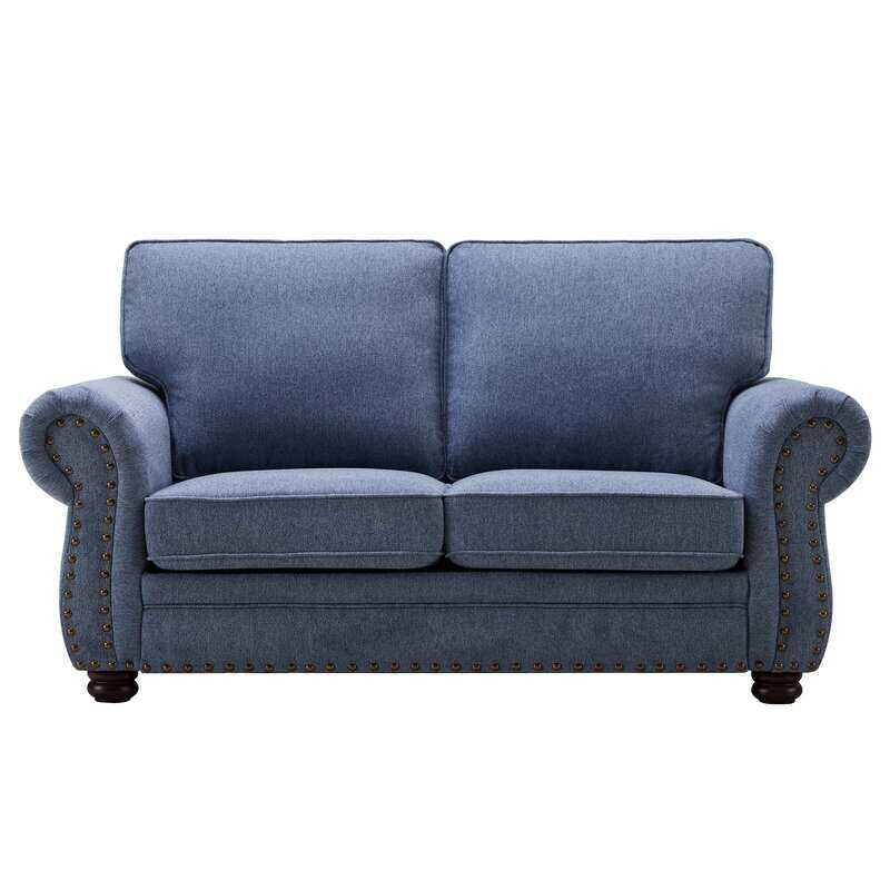 Norberto 66'' Rolled Arm Loveseat - Bed Bath & Beyond