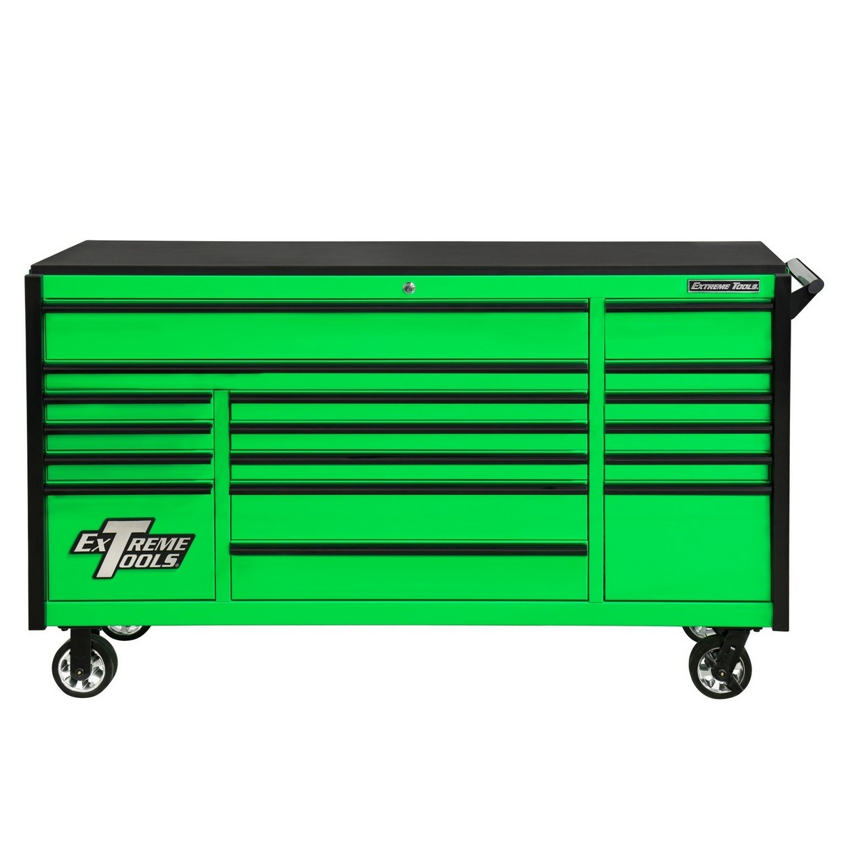 Extreme Tools DX Series 72” 17 Drawer Roller Cabinet