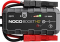 HD GB70 2000A UltraSafe Car Battery Jump Starter, 12V Battery Booster Pack, Jump Box, Portable Charger and Jumper Cables for 8.0L Gasoline and 6.0L Diesel Engines