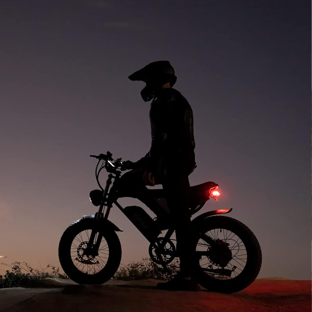 Electric Bike for Adults, 1000/2000W, 25/30/37MPH,48V-52V, 20AH,40AH Battery, Max 50-180 Miles Electric Motorcycle, 20" Fat Tire Dirt Bike, Shamano 7-Speed E-Bike