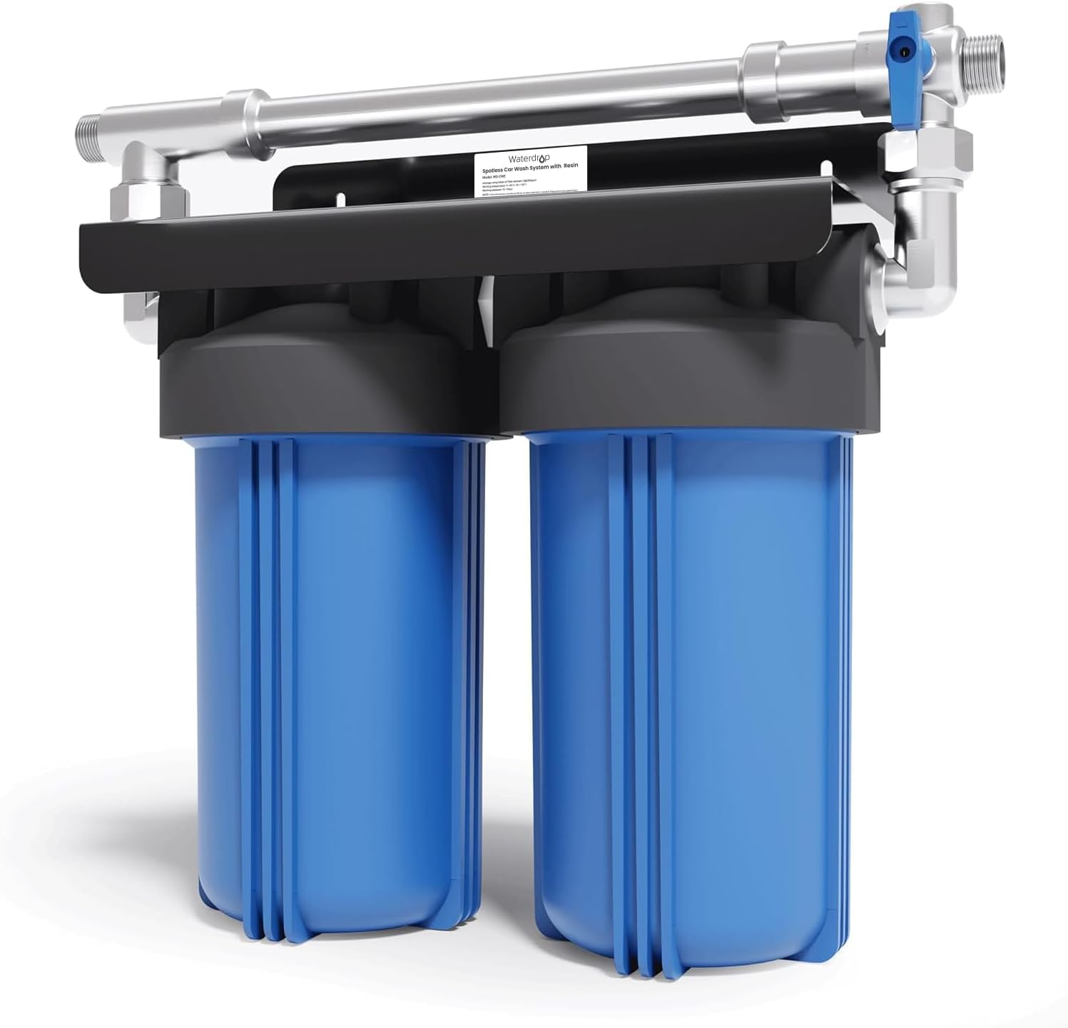 Spotless Car Wash System with Resin, Deionized Water System, Spot Free, Works for All Vehicles, RV, Motorcycles, Windows, Boats, Planes and More, No Towel Drying.