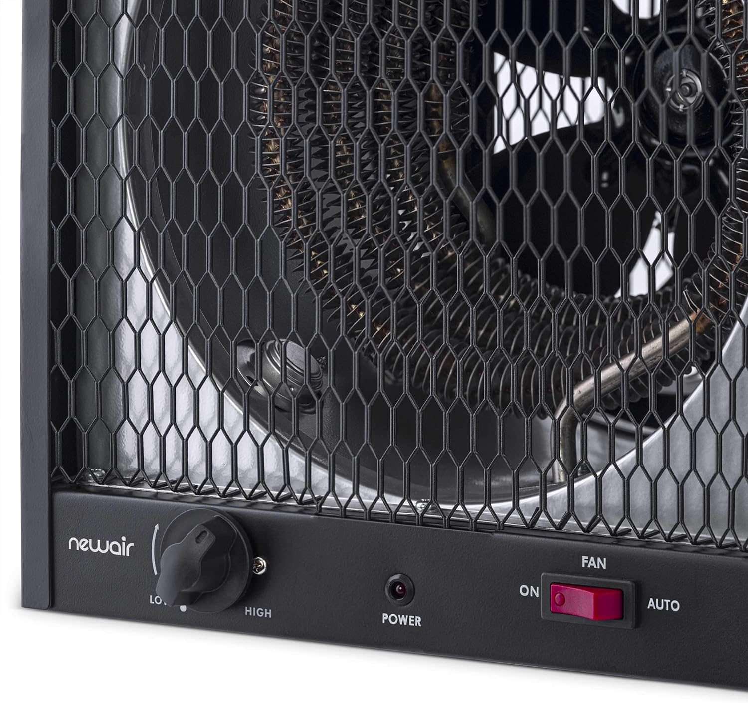 Portable Heater (240V) Portable Electric Garage Heater Heats Up to 600 sq. ft. with 6-Foot Cord Wrap and Carrying Handle | 5600 Watt Portable Electric Shop Heater for Garage and Work Shop