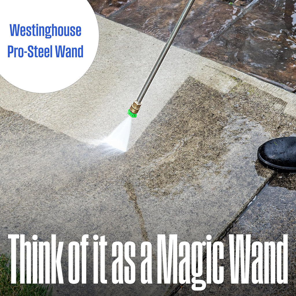 WPX3400 Gas Pressure Washer, 3400 PSI and 2.6 Max GPM, Onboard Soap Tank, Spray Gun and Wand, 5 Nozzle Set, for Cars/Fences/Driveways/Homes/Patios/Furniture
