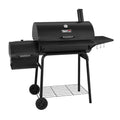 Gourmet 30" BBQ Charcoal Grill and Offset Smoker