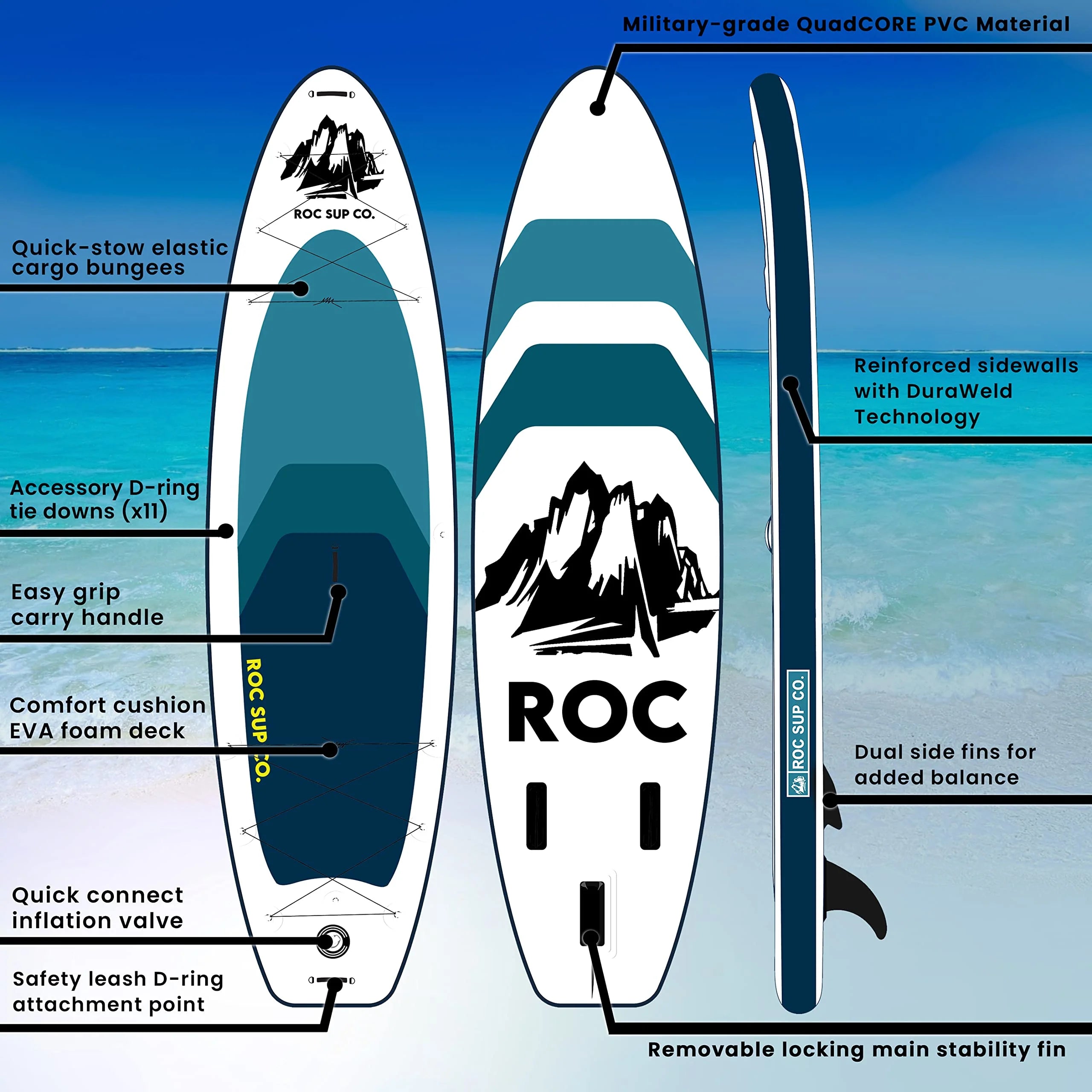 Inflatable Stand Up Paddle Boards 10 ft 6 in