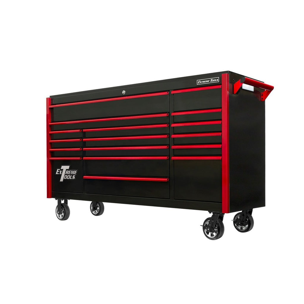 Extreme Tools DX Series 72” 17 Drawer Roller Cabinet