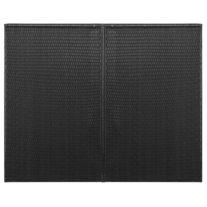 Cresskill 5 ft. W x 3 ft D Plastic Horizontal Garbage Shed