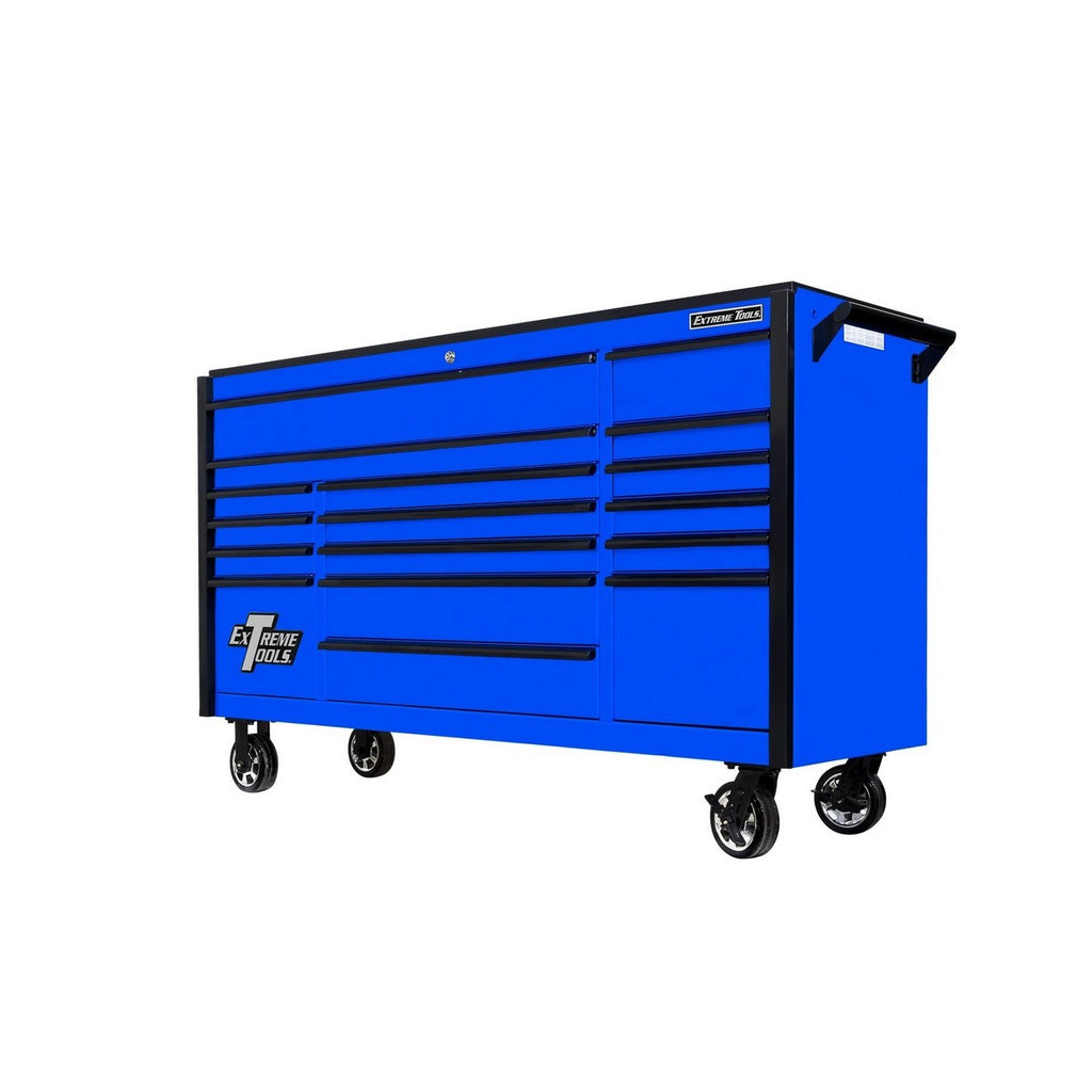 Extreme Tools DX Series 72” 17 Drawer Roller Cabinet