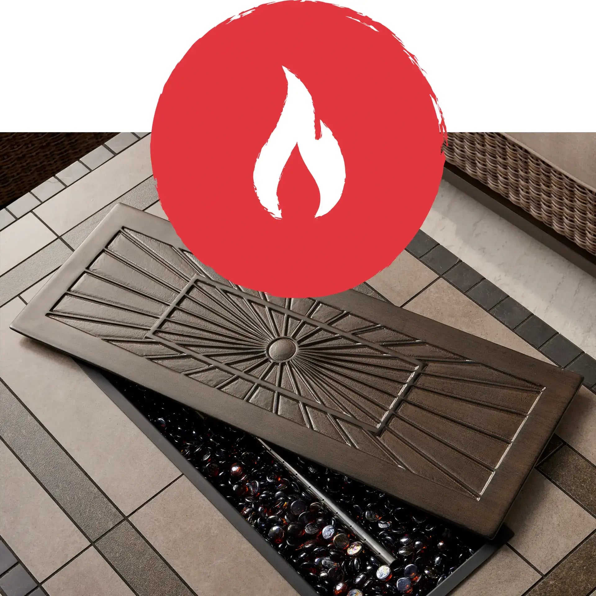 Agio 5-piece Fire Outdoor Seating Set - Bed Bath & Beyond