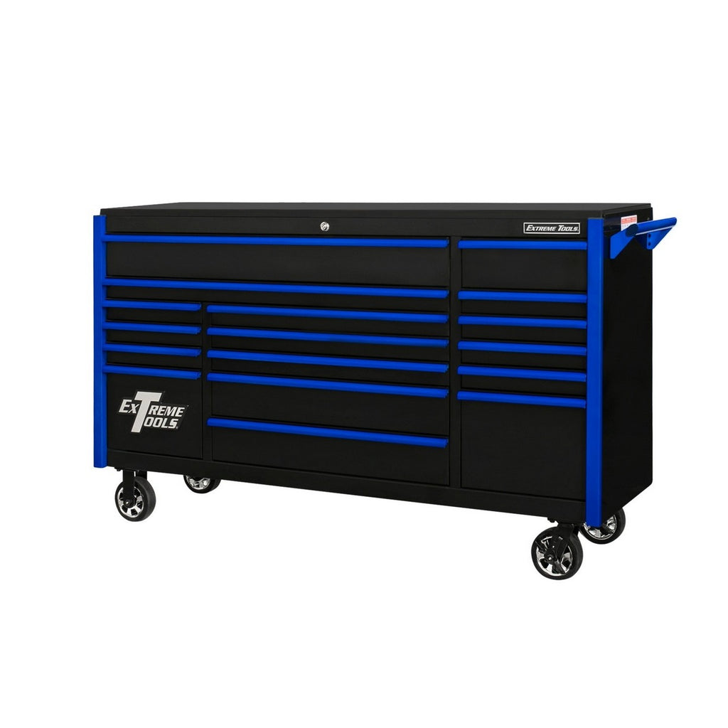 Extreme Tools DX Series 72” 17 Drawer Roller Cabinet