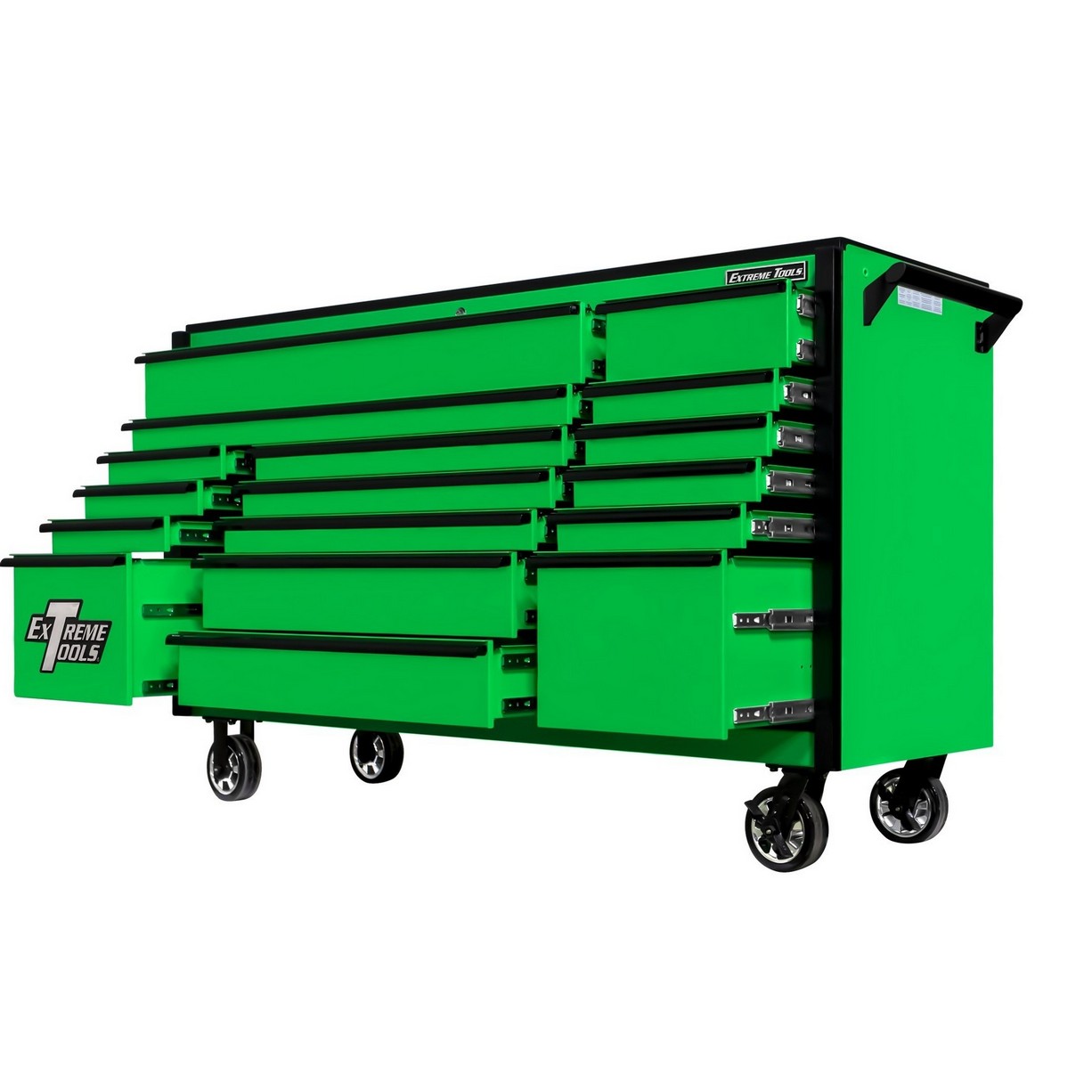 Extreme Tools DX Series 72” 17 Drawer Roller Cabinet