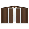 Disckinson 8.4 ft. W x 7.6 ft. D Metal Corner Tool Shed