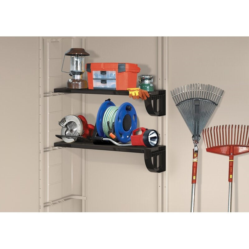 Factor 6 ft. W x 3.5 ft. D Plastic Tool Shed