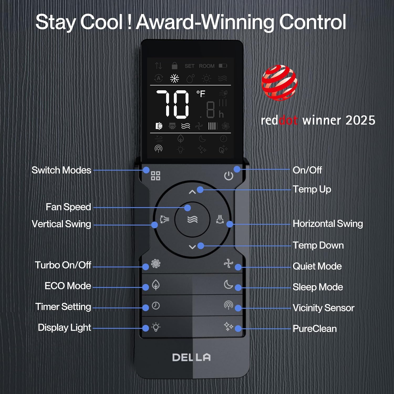 Hyper Heat Lower as -13°F 9,000 BTU WiFi Mini Split,Work with Alexa,Energy Star 115V 23 SEER2,Cools Up to 400 Sq. Ft,Inverter AC with 0.75 Ton Pre-Charged Heat Pump & 16.4ft Installation Kits