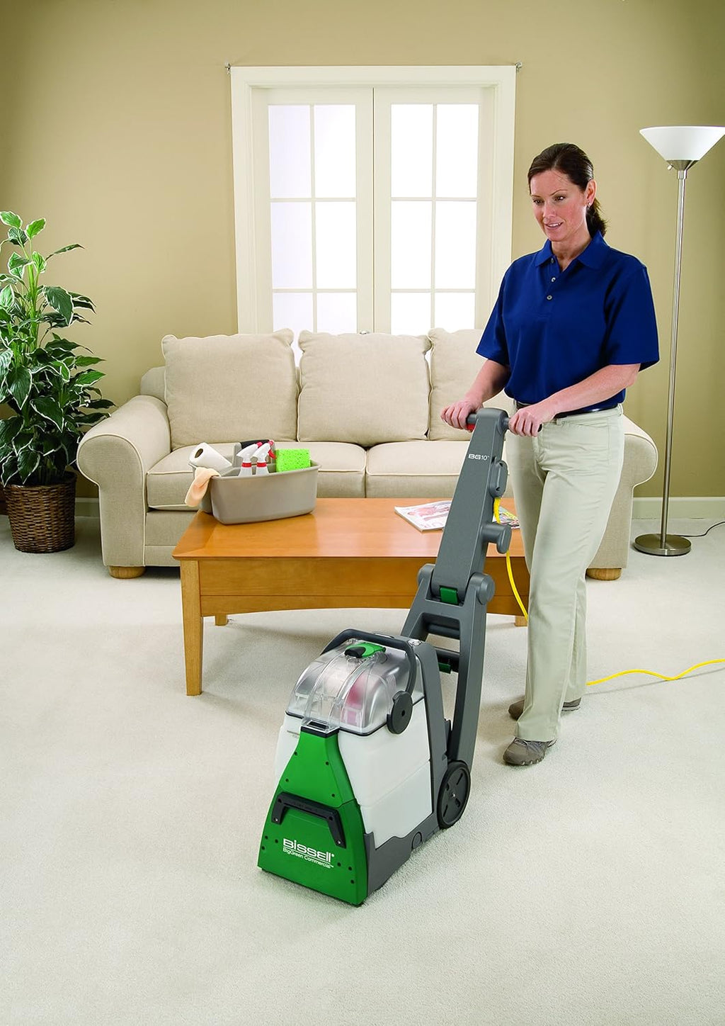 Commercial Bissell BigGreen Commercial BG10 Deep Cleaning 2 Motor Extractor Machine