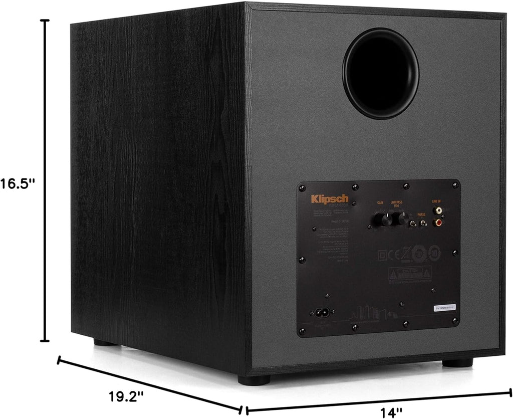 R-120SW Subwoofer, Black