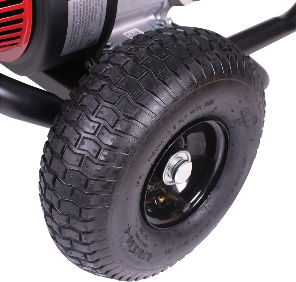 Cleaning CM61083 Clean Machine 3400 PSI Gas Pressure Washer, 2.5 GPM, CRX Engine, Includes Spray Gun and Wand, 4 QC Nozzle Tips, 5/16-in. x 25-ft. MorFlex Hose.