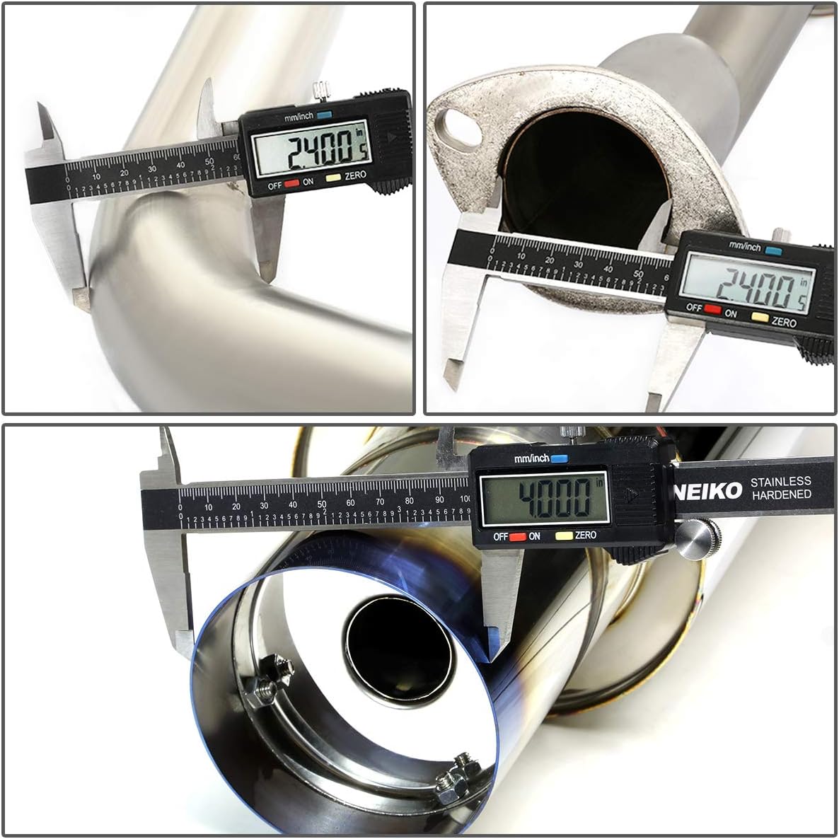 CBE-HC06EX-BT Catback Exhaust System [for 06-11 Honda Civic EX/LX/DX]