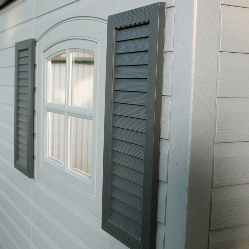 15 ft. x 8 ft. Double Door Storage Shed - HomeDepot