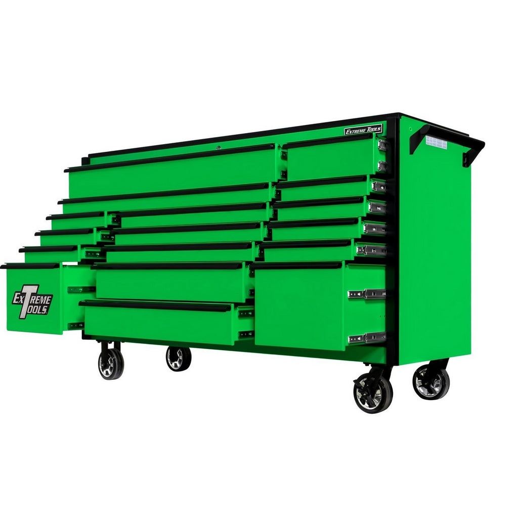 Extreme Tools DX Series 72” 17 Drawer Roller Cabinet