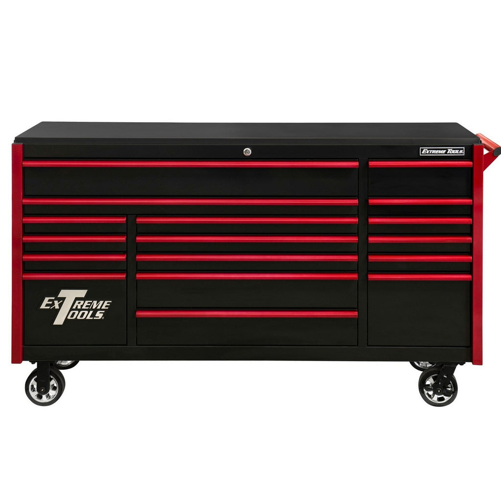 Extreme Tools DX Series 72” 17 Drawer Roller Cabinet