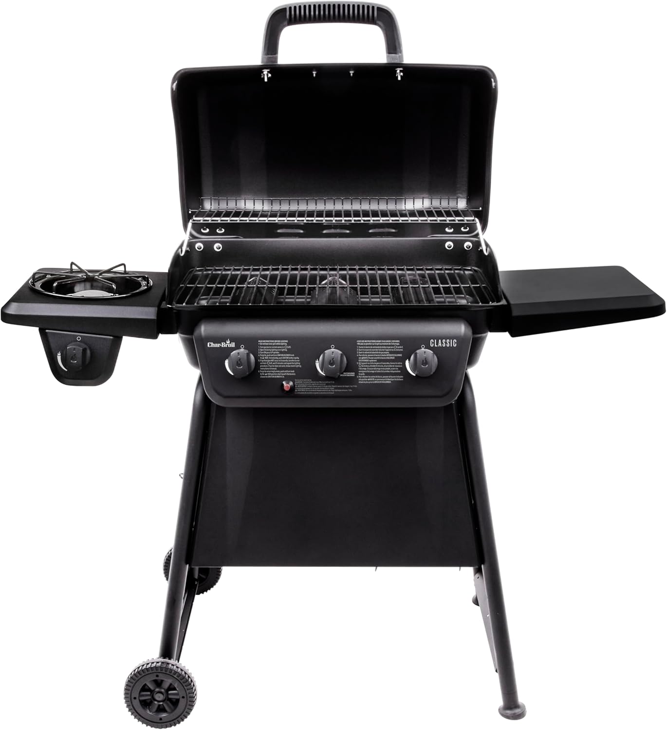 Convective 3-Burner with Side Burner Propane Gas Stainless Steel Grill
