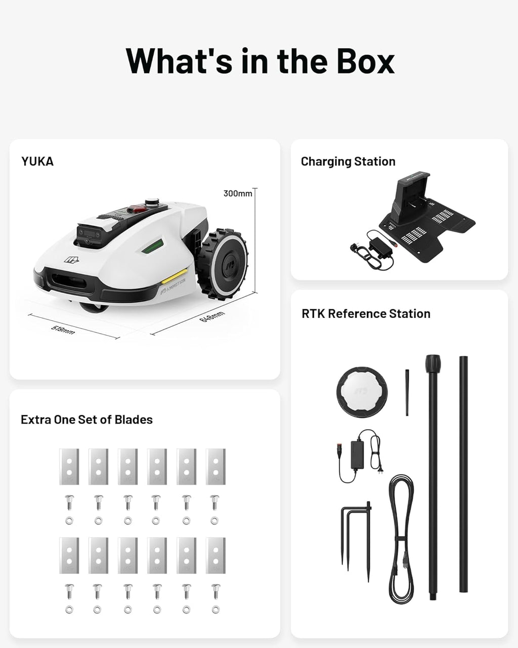 2000 Robot Lawn Mower with 4G, Reception 0.5 Acre,Max. 0.7 Acre, Ultrasense AI Vision & RTK, Auto Mapping & App Control,45% Slope,Wireless Perimeter,Dual Cutting Discs, 20 Mowing Zones