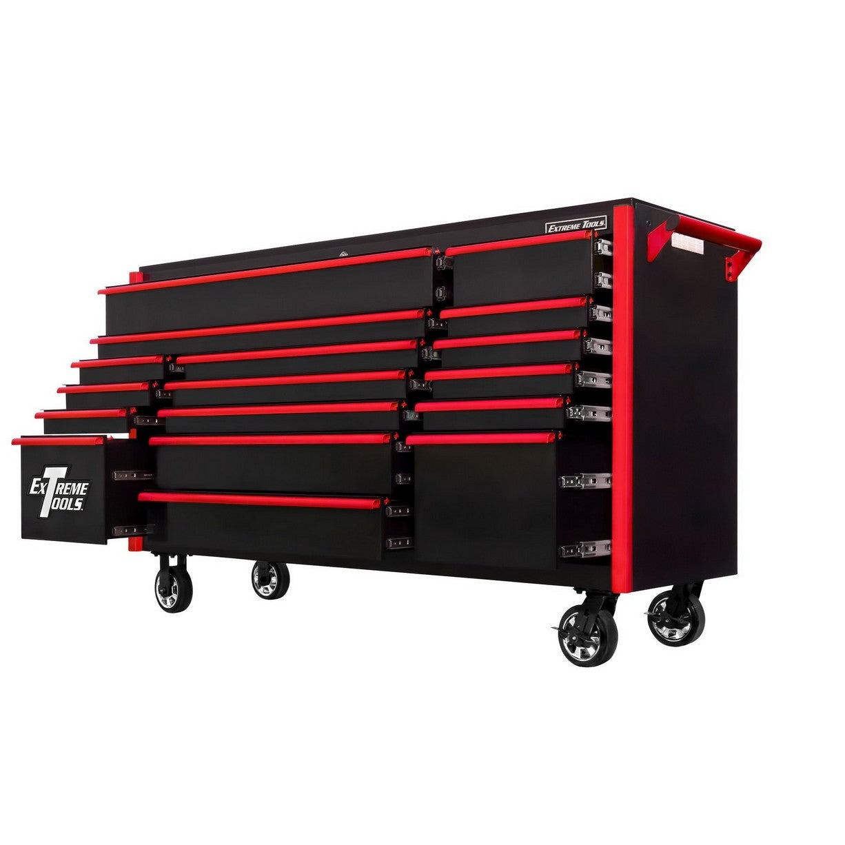 Extreme Tools DX Series 72” 17 Drawer Roller Cabinet