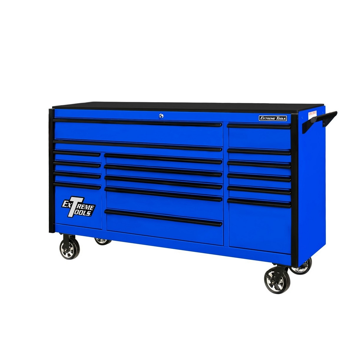 Extreme Tools DX Series 72” 17 Drawer Roller Cabinet