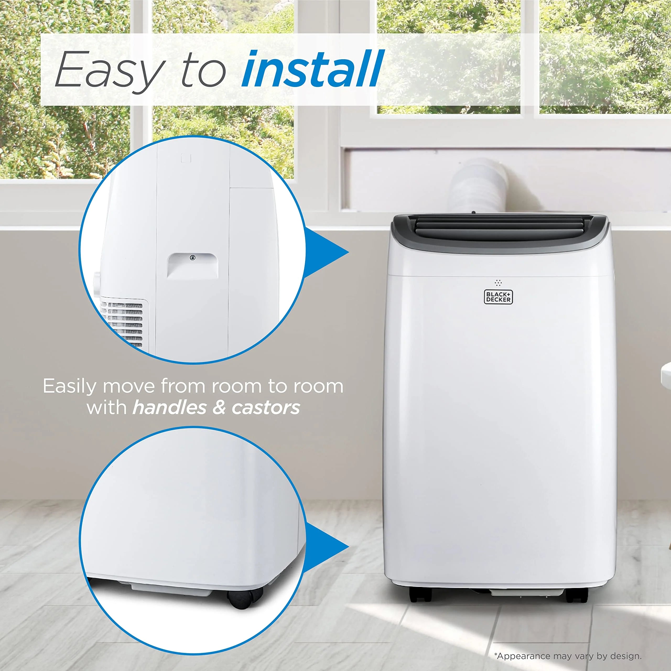 8,000 BTU Portable Air Conditioner up to 350 Sq.Ft