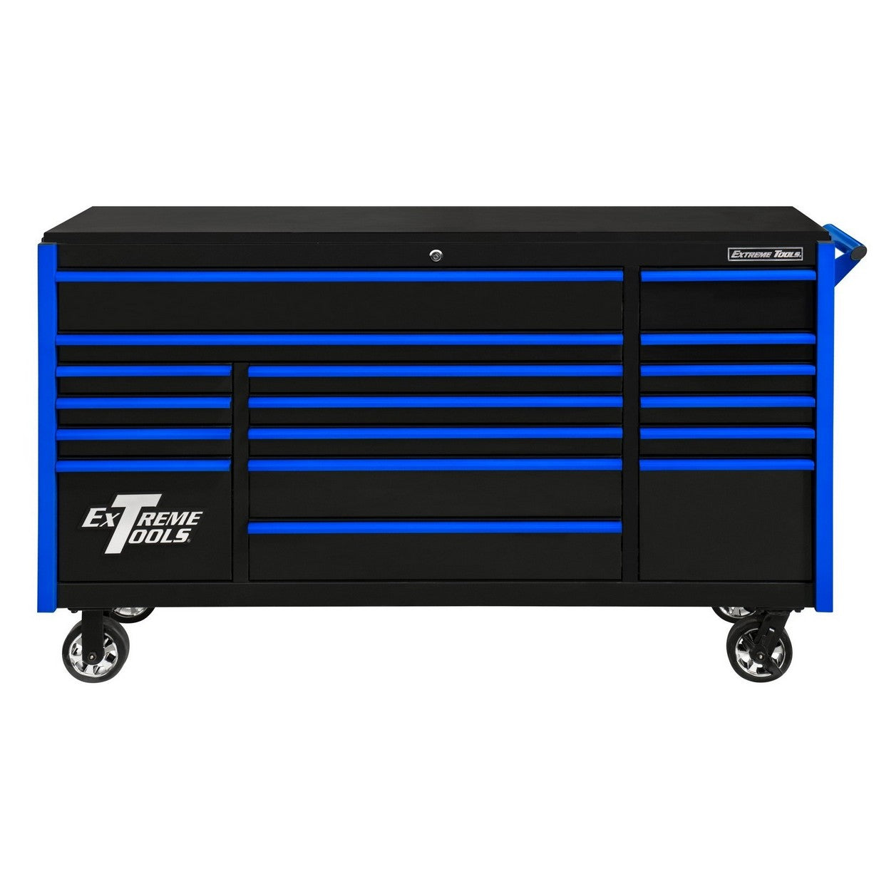 Extreme Tools DX Series 72” 17 Drawer Roller Cabinet