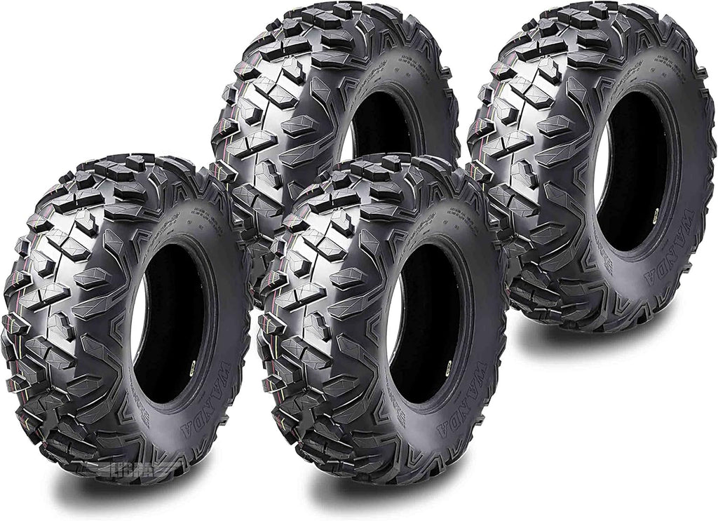 Set of 4 New ATV/UTV Tires 27x9-14 Front & 27x11-14 Rear /6PR P350-10385/10386...