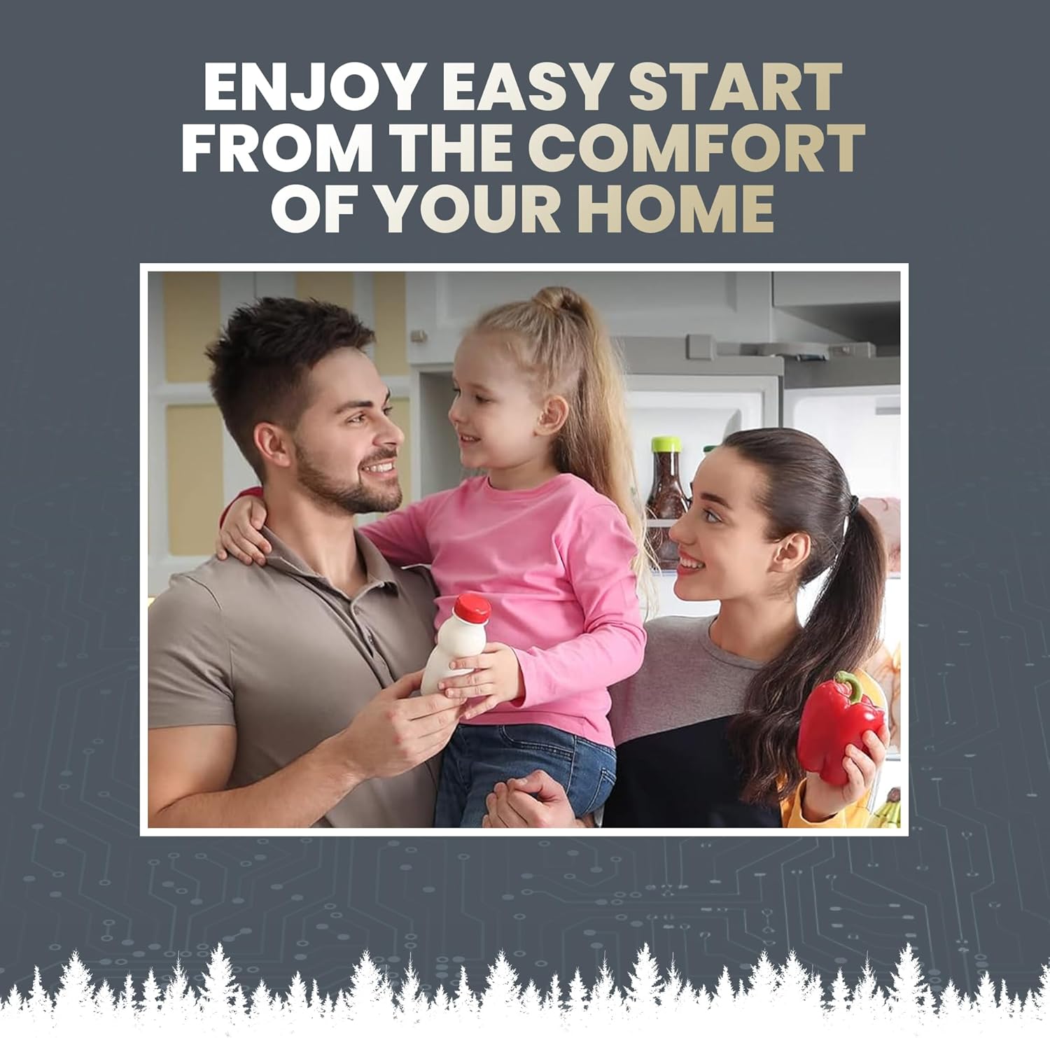 EasyStart FLEX 398 - Bluetooth Soft Start Kit for Home Air Conditioner, RV & Commercial Use, Works with Generators, Reduces Power Surge, Efficient Start-Up - Up to 6 Tons w/Installation Kit