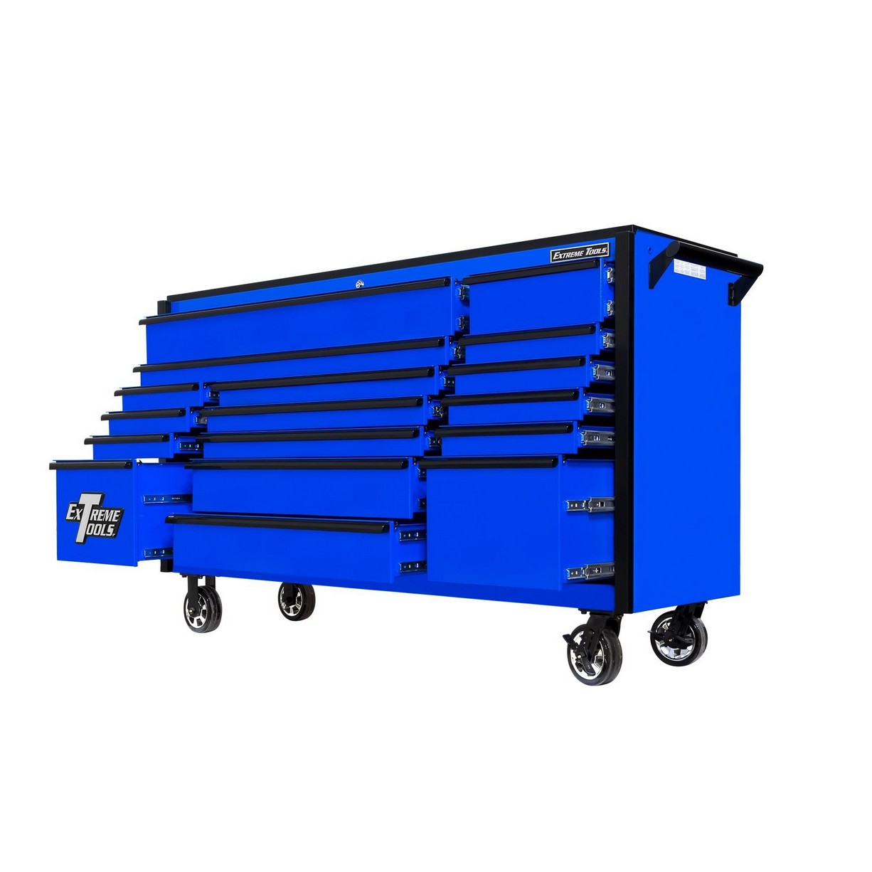 Extreme Tools DX Series 72” 17 Drawer Roller Cabinet