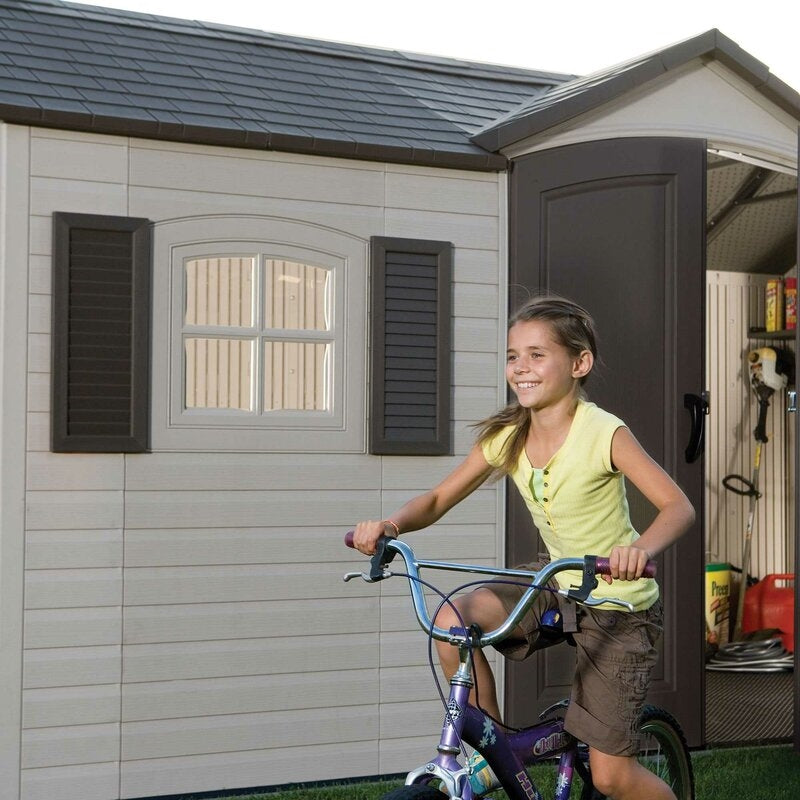 15 ft. x 8 ft. Double Door Storage Shed - HomeDepot